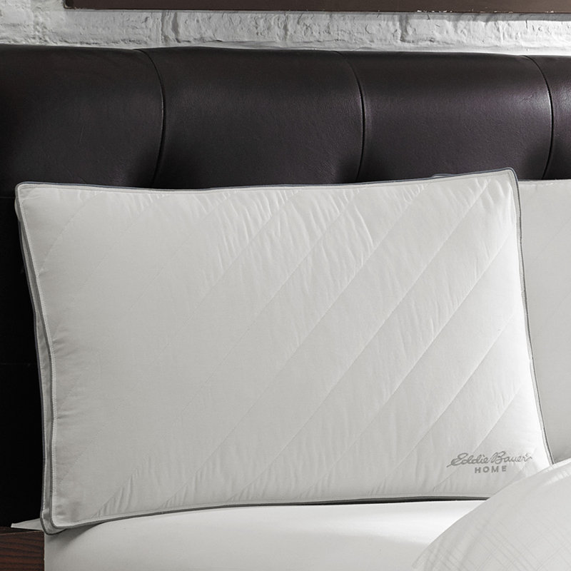 Eddie Bauer Quilted Jumbo Polyfill Standard Pillow & Reviews Wayfair